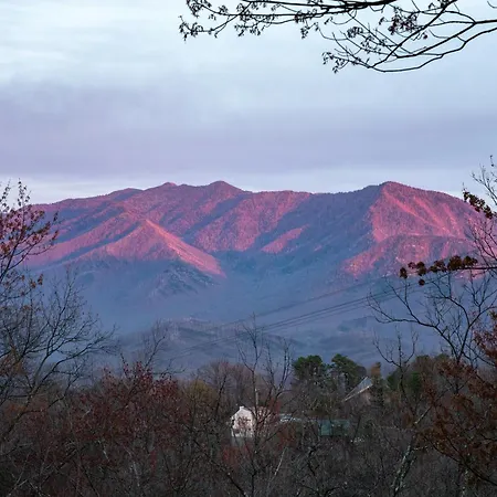 Gatlinburg Cabin With Breathtaking Views, Hot Tub, Sauna, 10 Min To Downtown And National Park Exterior photo